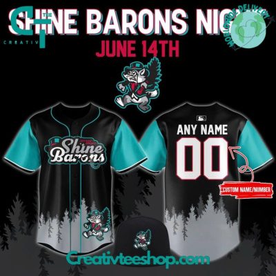 Jersey Shore Blueclaws X Shine Barons Night 2025 Personalized Baseball Jersey