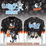 San Diego Gulls Bluey Night Game Hockey Jersey