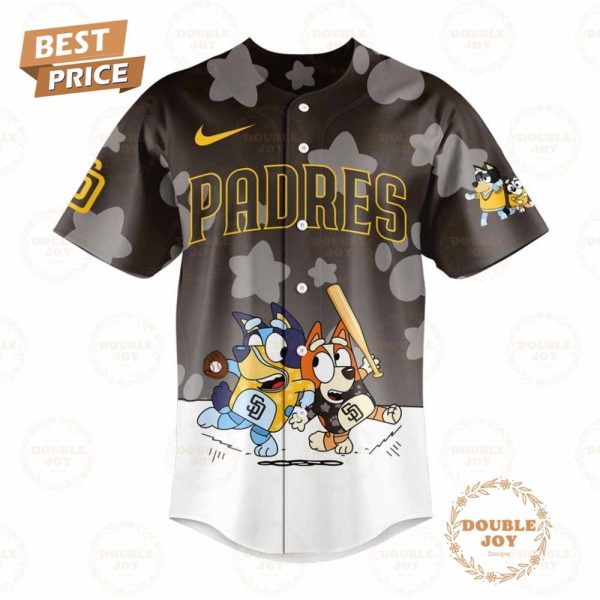 San Diego Padres Mlb X Bluey Night 2025 Limited Edition Baseball Jersey