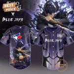 Special Edition Toronto Blue Jays X Solo Leveling 2025 Baseball Jersey