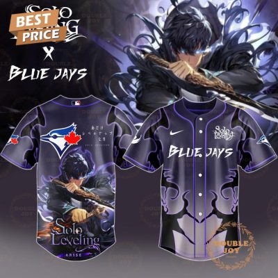 Special Edition Toronto Blue Jays X Solo Leveling 2025 Baseball Jersey