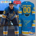 St. Louis Blues Remixed Remastered Reborn 2025 Custom Hockey Jersey