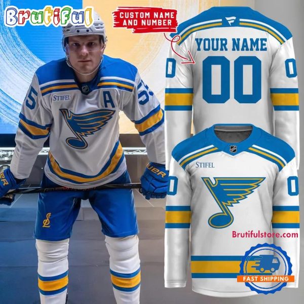 St. Louis Blues Remixed Remastered Reborn 2025 Uniform Hockey Jersey