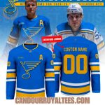St. Louis Blues 2025 New Jersey - Blue
