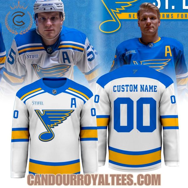 St. Louis Blues 2025 New Jersey - White