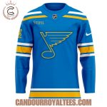 St. Louis Blues New Uniforms 2025 Blue Hockey Jersey