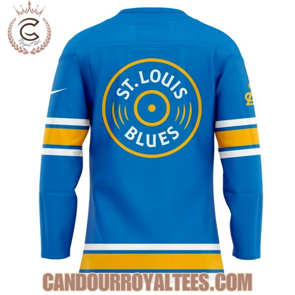 St. Louis Blues New Uniforms 2025 Blue Hockey Jersey