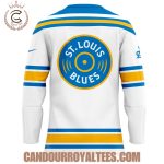 St. Louis Blues New Uniforms 2025 White Hockey Jersey