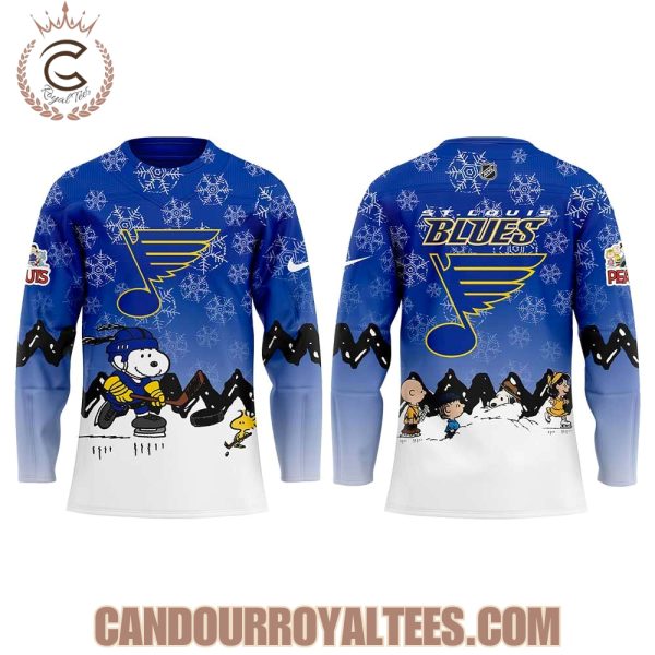 St. Louis Blues X Snoopy And Peanuts Jersey