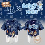 Tampa Bay Rays Mlb 2025 Bluey Night New Edition Baseball Jersey