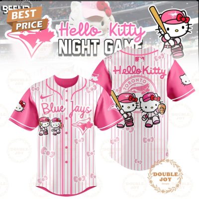 Toronto Blue Jays 2025 Hello Kitty Night Game Limited Edition Baseball Jersey