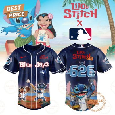 Toronto Blue Jays 2025 Lilo And Stitch 626 Special Edition Baseball Jersey