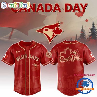 Toronto Blue Jays Canada Day 2025 Fashions Limited Edition New Jersey Shirt