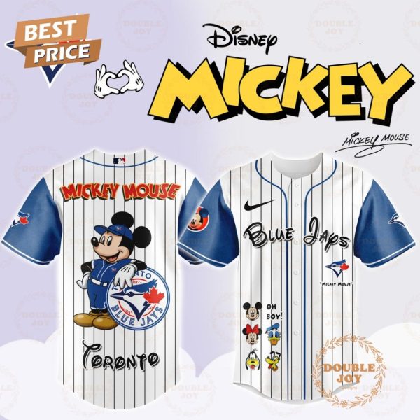 Toronto Blue Jays Disney Mickey Mouse 2025 Limited Edition Baseball Jersey