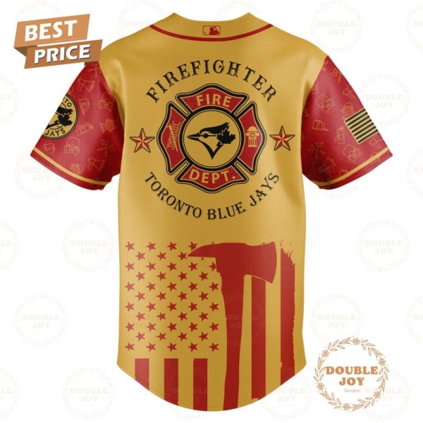 Toronto Blue Jays Firefighter Appreciation Night 2025 Limited Edition Baseball Jersey