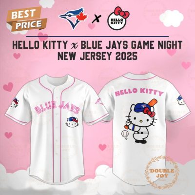 Toronto Blue Jays Hello Kitty X Cubs Game Night 2025 New Limited Edition Baseball Jersey