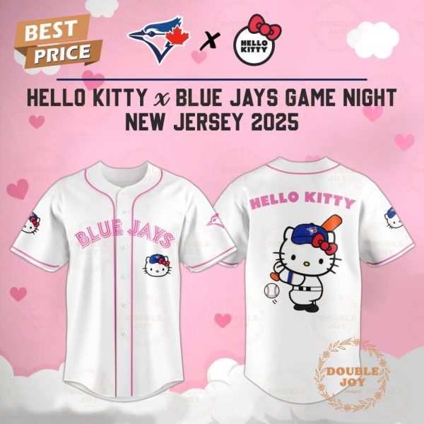 Toronto Blue Jays Hello Kitty X Cubs Game Night 2025 New Limited Edition Baseball Jersey