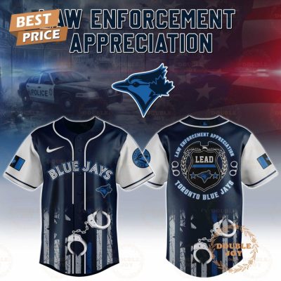 Toronto Blue Jays Law Enforcement Appreciation Day 2025 Special Edition Baseball Jersey