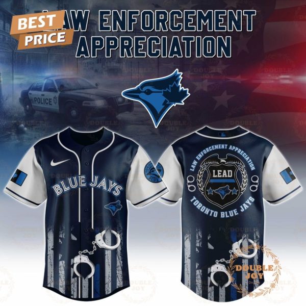 Toronto Blue Jays Law Enforcement Appreciation Day 2025 Special Edition Baseball Jersey