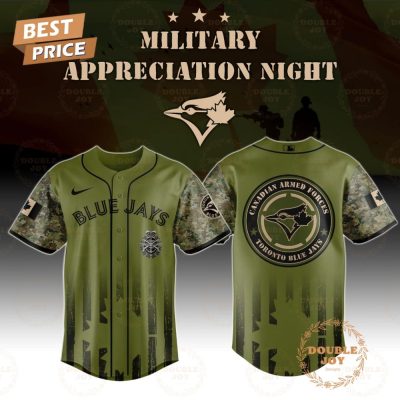 Toronto Blue Jays Military Appreciation Night 2025 Special Edition Baseball Jersey