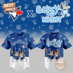 Toronto Blue Jays Mlb 2025 Bluey Night New Edition Baseball Jersey