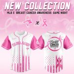 Toronto Blue Jays Mlb X Breast Cancer Awareness Month Hope In Pink Custom Baseball Jersey
