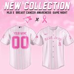 Toronto Blue Jays Mlb X Breast Cancer Awareness Month United In Pink Custom Baseball Jersey