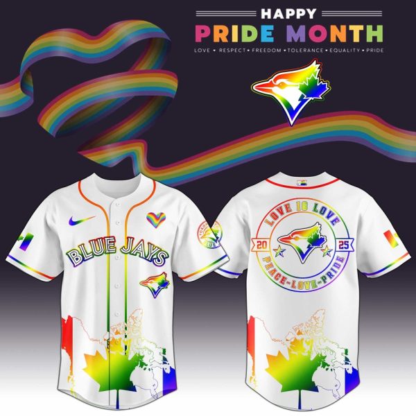Toronto Blue Jays Mlb X Happy Pride Month Limited Edition Custom Baseball Jersey