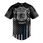 Toronto Blue Jays Mlb X Law Enforcement Night Edition Custom Baseball Jersey