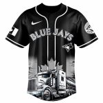 Toronto Blue Jays Mlb X Nation Truck Driver Appreciation Week Limited Edition Custom Baseball Jersey