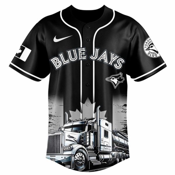 Toronto Blue Jays Mlb X Nation Truck Driver Appreciation Week Limited Edition Custom Baseball Jersey