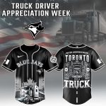Toronto Blue Jays Mlb X Nation Truck Driver Appreciation Week Limited Edition Custom Baseball Jersey