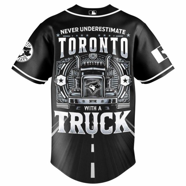 Toronto Blue Jays Mlb X Nation Truck Driver Appreciation Week Limited Edition Custom Baseball Jersey