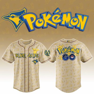 Toronto Blue Jays Mlb X Pokemon Go Custom Baseball Jersey