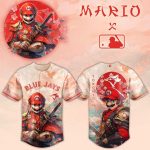Toronto Blue Jays Mlb X Super Mario Samurai Hero Custom Baseball Jersey