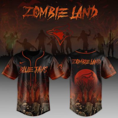 Toronto Blue Jays Mlb X Zombieland Custom Baseball Jersey