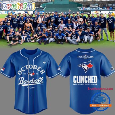 Toronto Blue Jays October Baseball Postseason 2025 Jersey Shirt