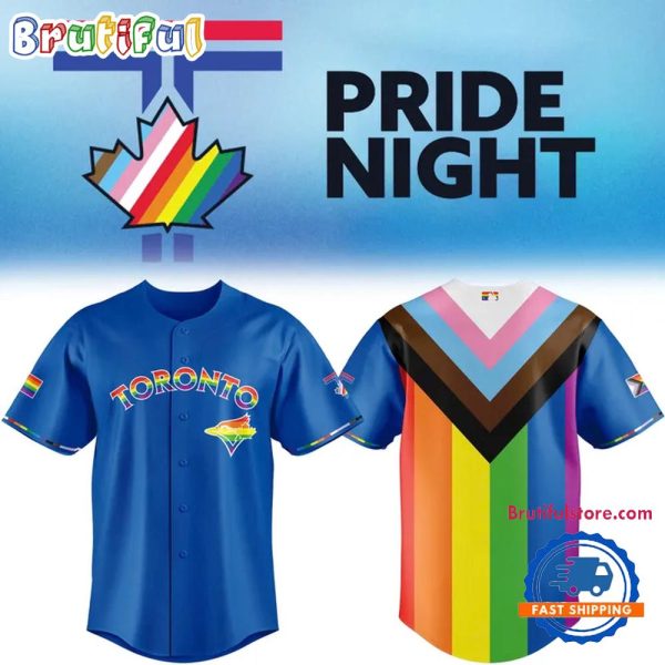 Toronto Blue Jays Pride Night Limited Edition Baseball Jersey