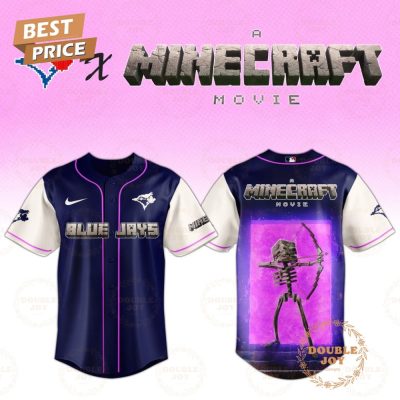 Toronto Blue Jays Skeleton A Minecraft Movie 2025 Special Edition Baseball Jersey