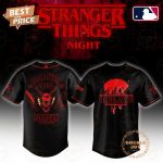 Toronto Blue Jays Stranger Things Night Hell Fire Club Limited Edition Baseball Jersey