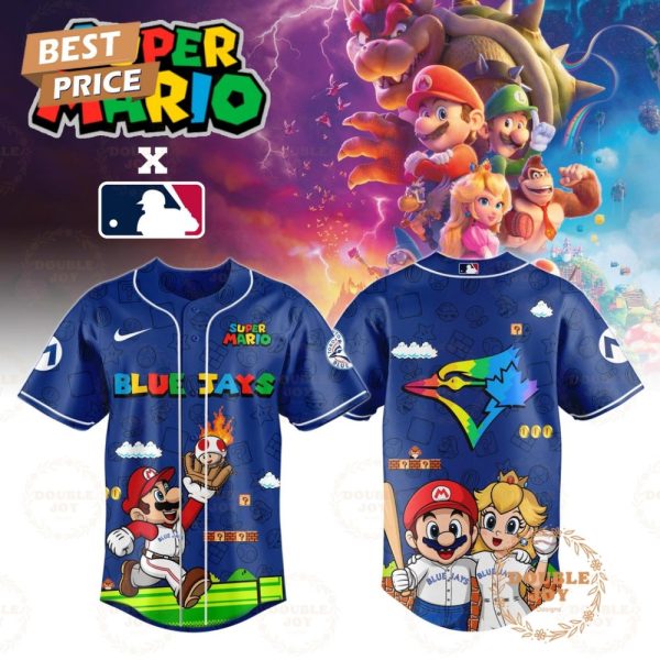 Toronto Blue Jays Super Mario Night 2025 Limited Edition Baseball Jersey