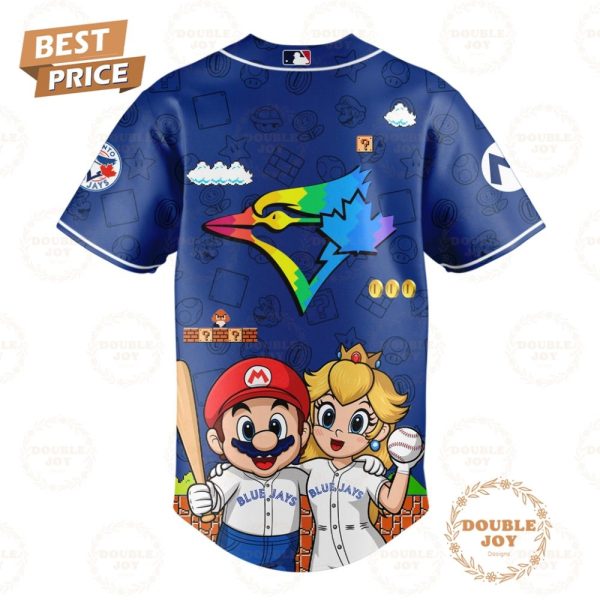 Toronto Blue Jays Super Mario Night 2025 Limited Edition Baseball Jersey