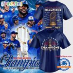 Toronto Blue Jays World Series Champions 2025 New Design Blue Baseball Jersey