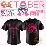 Toronto Blue Jays X Breast Cancer Awareness Month Baseball Jersey