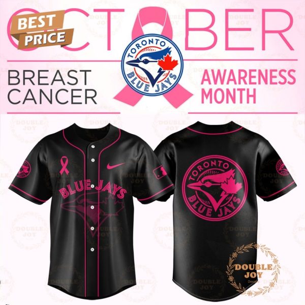 Toronto Blue Jays X Breast Cancer Awareness Month Baseball Jersey