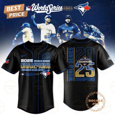 Toronto Blue Jays X Champions Team 2025 World Series Baseball Jersey