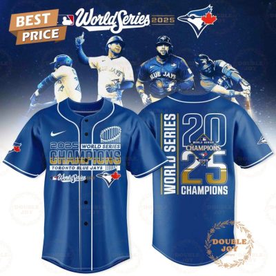 Toronto Blue Jays X Champions Team World Series 2025 Baseball Jersey