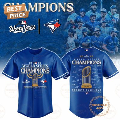 Toronto Blue Jays X Champions World Series 2025 By Capital One Baseball Jersey