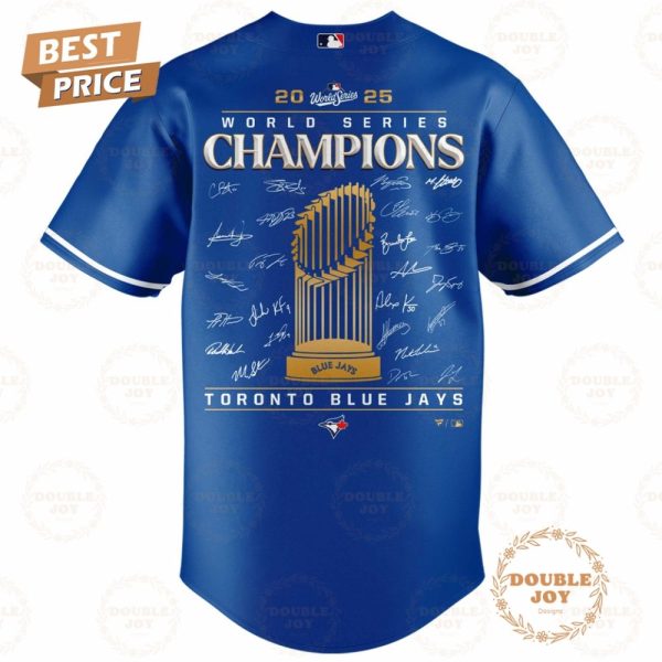 Toronto Blue Jays X Champions World Series 2025 By Capital One Baseball Jersey
