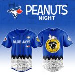 Toronto Blue Jays X Peanuts Night Custom Baseball Jersey